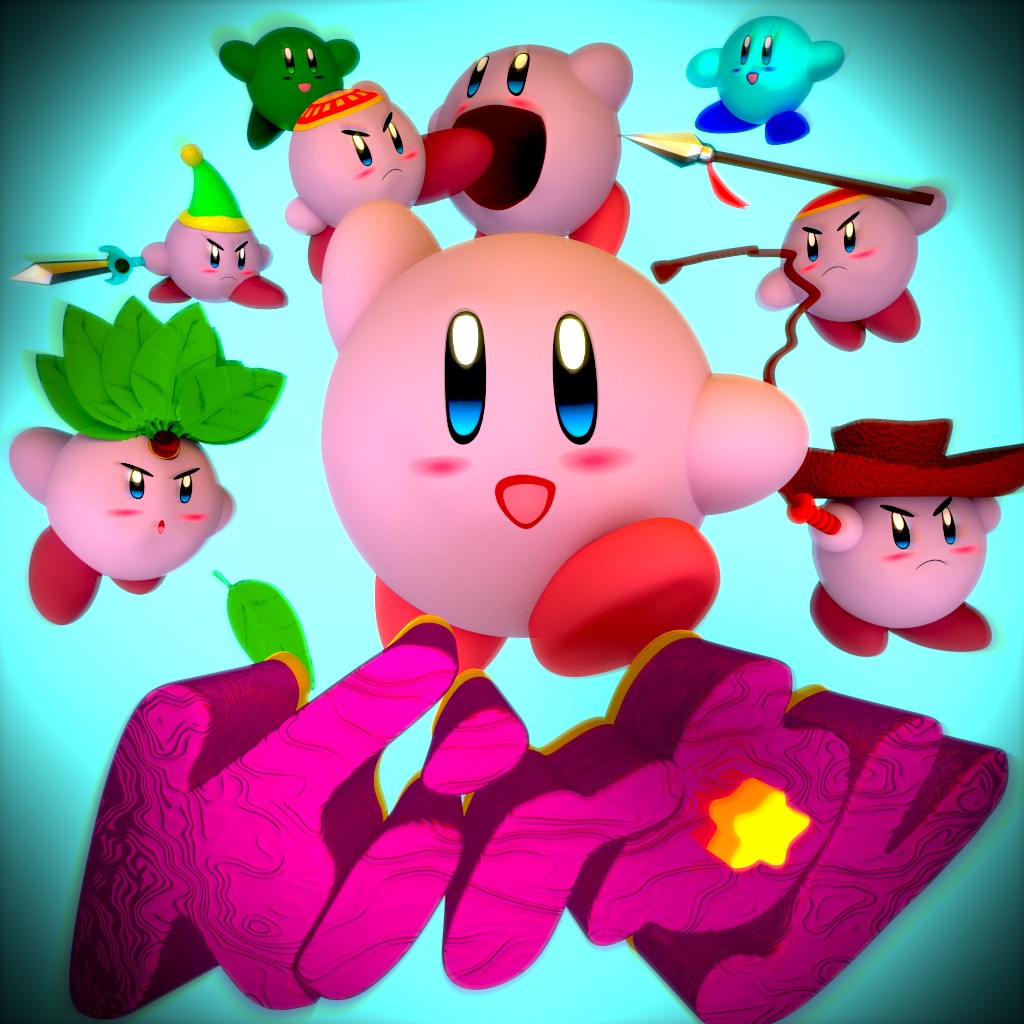 Kirby in Cycles preview image 1